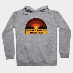 Sunset Valley Mountain Hoodie